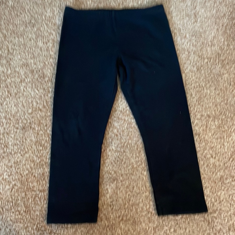 Girls Place black leggings 7-8